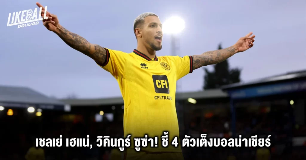 เชลเย่ เฮแน่, วิคินกูร์ ซูซ่า! ชี้ 4 ตัวเต็งบอลน่าเชียร์